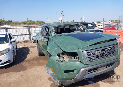 2022 Nissan Frontier Sv 4X4 from USA, damaged, VIN 1N6ED1EK3NN631293